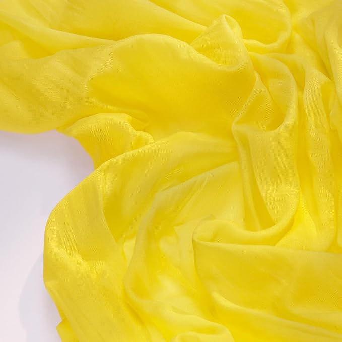 Cheesecloth Table Runner Summer Boho Wedding Birthday Party Home Decor | Yellow - Image 3