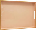 15.8" x 11.8" Blush Pink Plastic Serving Tray by Unknown