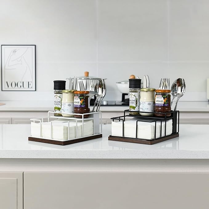 Napkin Holder for Table, Countertop Organizer - Image 7