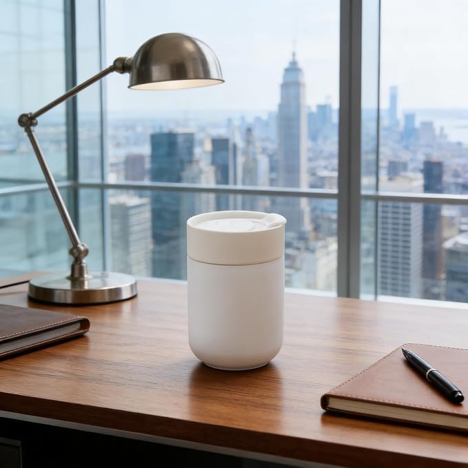 Single‑Wall Ceramic Travel Mug - Image 2