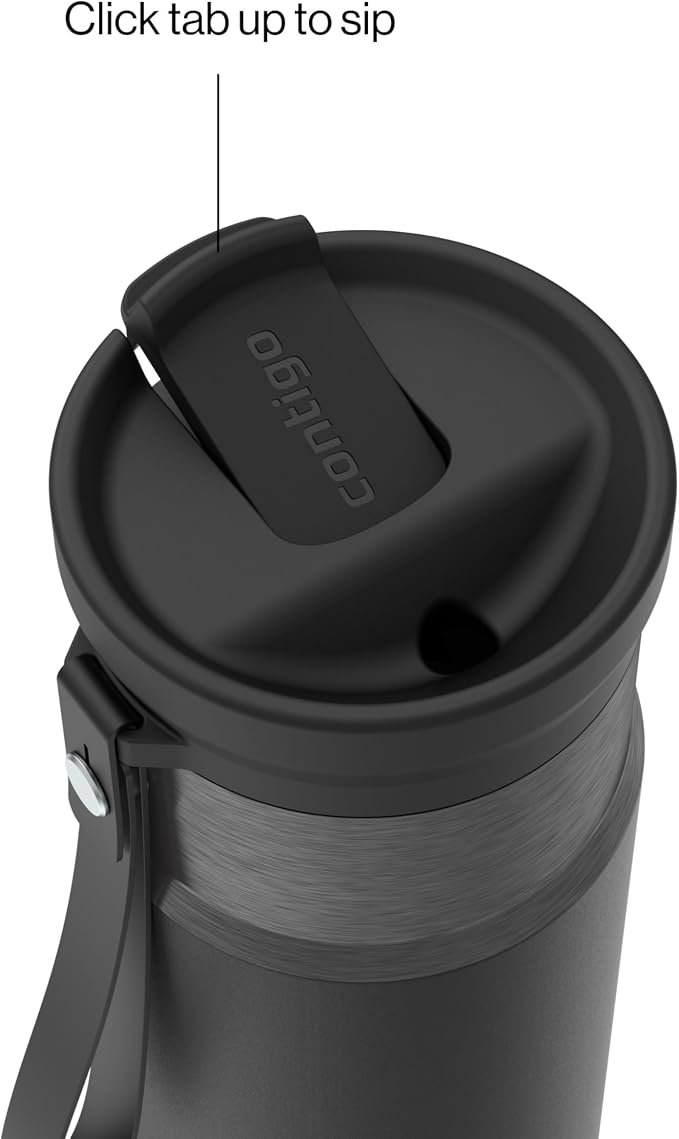 Contigo SnapSeal 16 oz Stainless Steel Vacuum-Insulated Water Bottle - Image 2