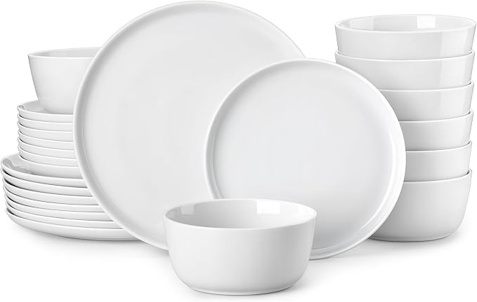 MALACASA 24-Piece Dinnerware Set by MALACASA