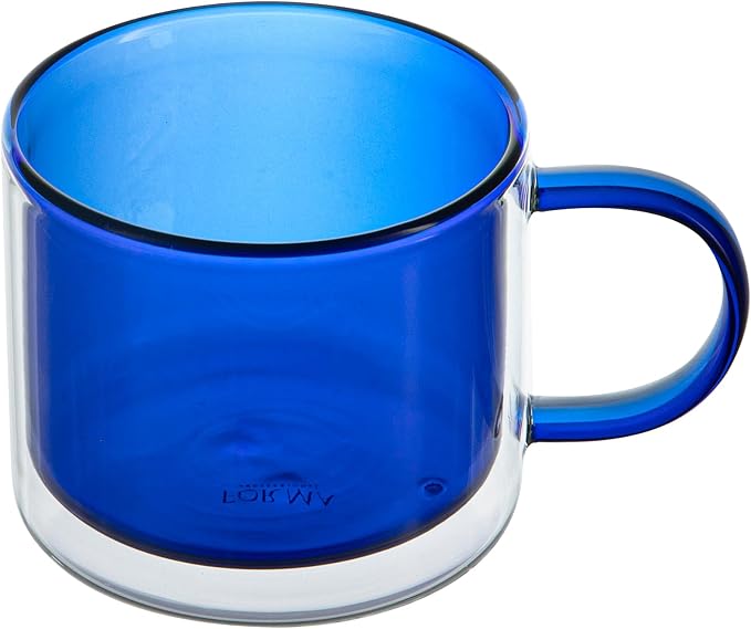 Restaurantware Coffee Cups 2 Pack of 11 oz Double Wall Glass Insulated Coffee by Restaurantware