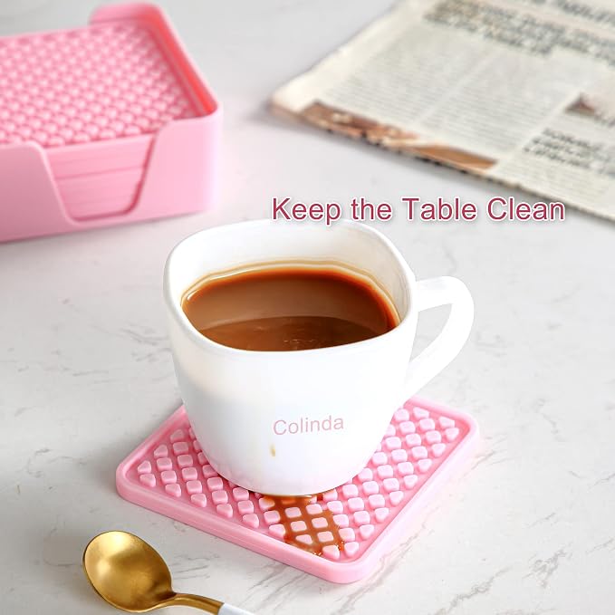 Colinda Silicone Drink Coasters - Image 5