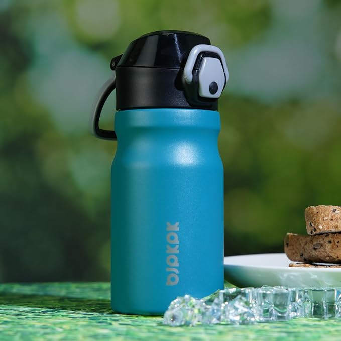 BJPKPK 14 oz Insulated Water Bottle, Stainless Steel Flask | Leak Proof Locking - Image 6