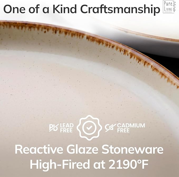 16 Piece Stoneware Dinnerware Set - Image 5