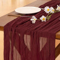 Cheesecloth Table Runner Summer Boho Wedding Birthday Party Home Decor | by Socomi