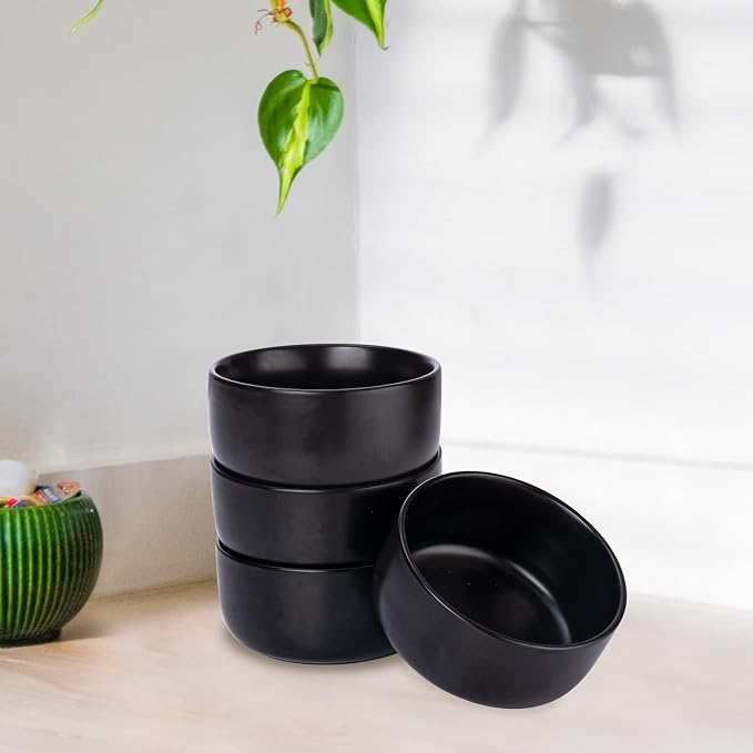 Aquiver 10 Ounces Ceramic Bowl Set - Image 4