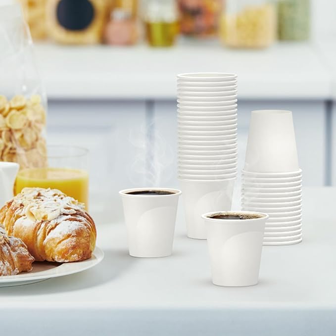 Dealusy 200 Count 3 oz Disposable Coffee Cups, Bathroom Mouthwash Cups - Image 6