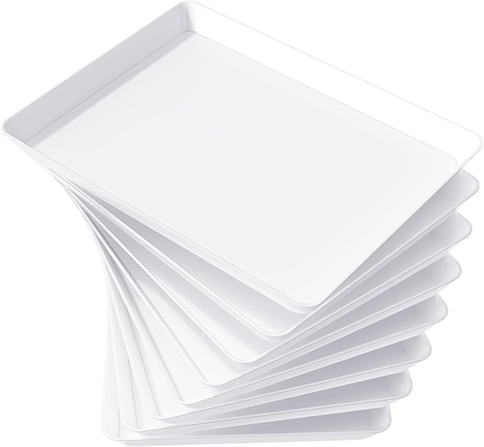 Lifewit 8 Pcs Extra Large Serving Tray by Lifewit