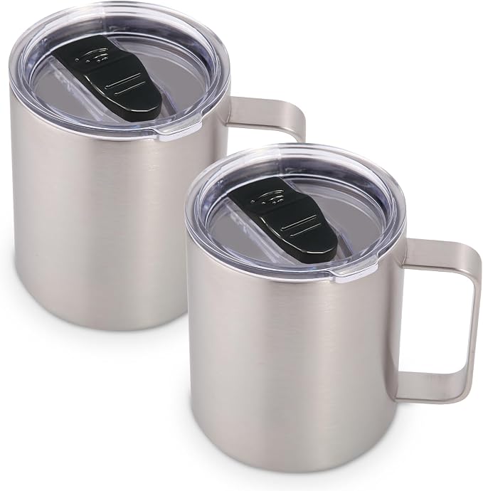 Volhoply 14oz Insulated Stainless Steel Coffee Mug by LiveFully%EF%BC%8CDrinkFreely%E2%80%94KeepGoingwithVolhoply%EF%BC%81
