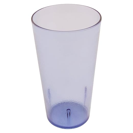 G.E.T. 6632-1-BL-EC Heavy-Duty Plastic Restaurant Tumblers, 32 Ounce, by GET