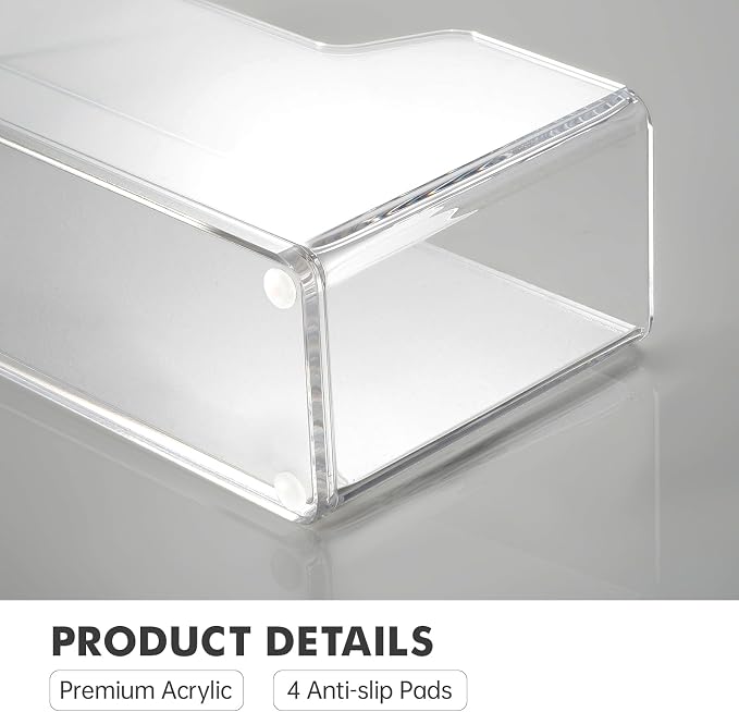 Kordory Clear Acrylic Vertical Guest Towel Holder, Large Napkin Holder | - Image 5