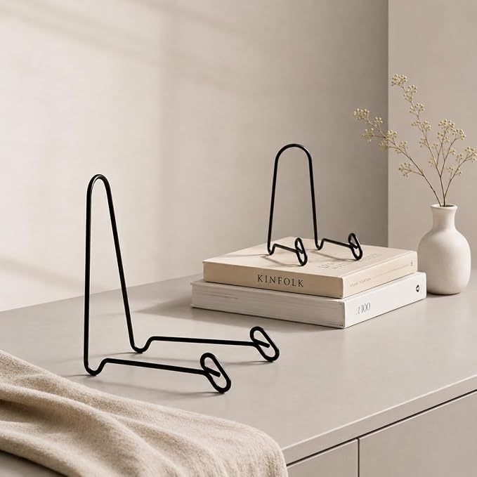 Artliving 2 Pack Display Stand Easel Iron Bowl Stands - Image 5