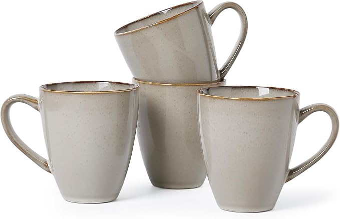 MONITO 17oz Ceramic Coffee Mugs Set of 4, Dishwasher&Microwave Safe, Reactive - Image 9