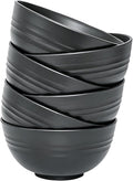 Unbreakable Wheat Straw Cereal Bowls Set of 6, 24 oz Microwave and Dishwasher by Unknown
