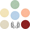 Silicone Coasters for Drinks Coaster Set of 6 pcs Cup Coasters by Unknown