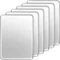 6 Pack Stainless Steel Tray 16 x 12 Inch Metal Food Serving Tray by Remerry
