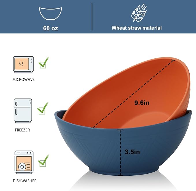 65oz Big Salad Bowls - Image 4