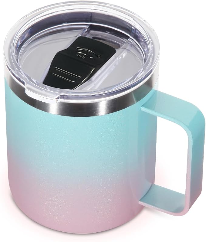 Volhoply 14oz Insulated Stainless Steel Coffee Mug by LiveFully%EF%BC%8CDrinkFreely%E2%80%94KeepGoingwithVolhoply%EF%BC%81