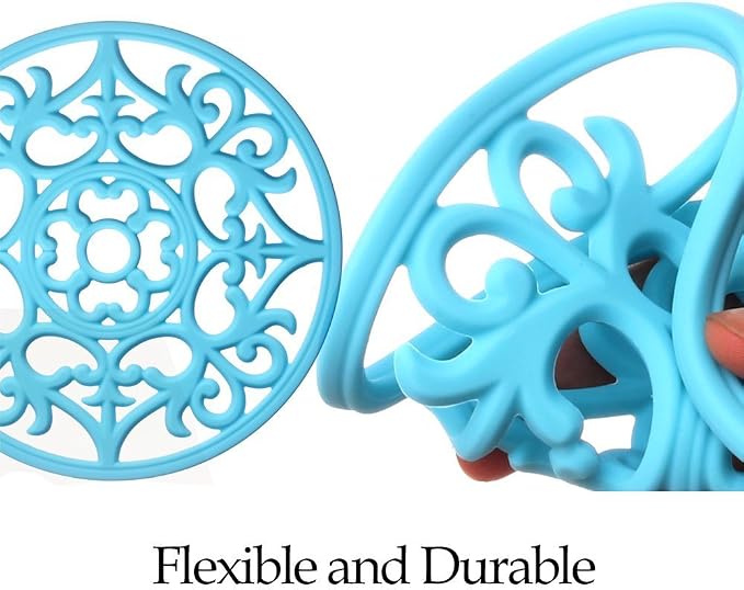 ME.FAN Trivets / Silicone Trivets 3 Pcs Silicone Mats - Image 3
