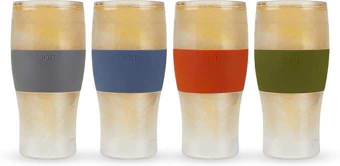 HOST Beer FREEZE Beer Glass Cups Set Drinking Glasses, Freezer Mugs - Image 14