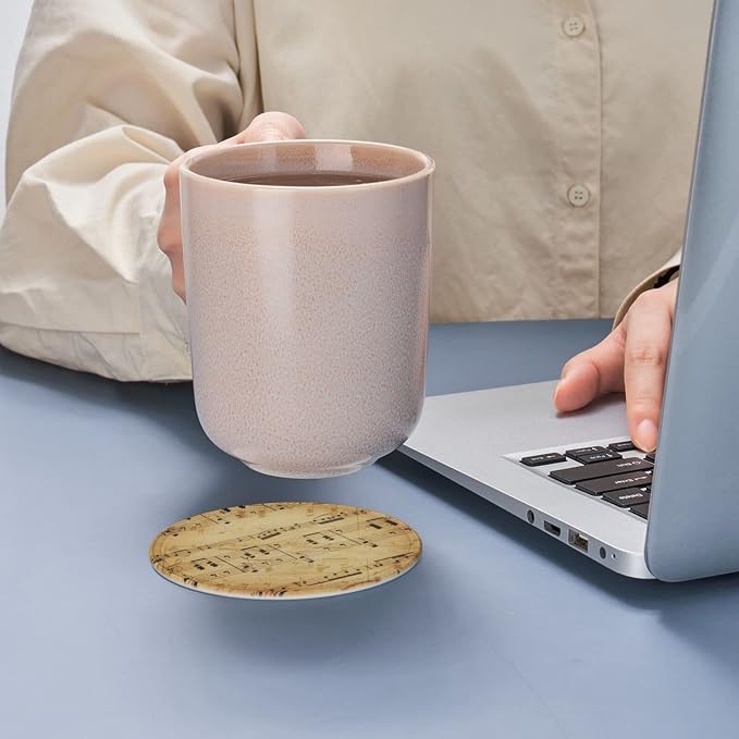 6 Pcs Leather Coasters for Drinks - Image 8