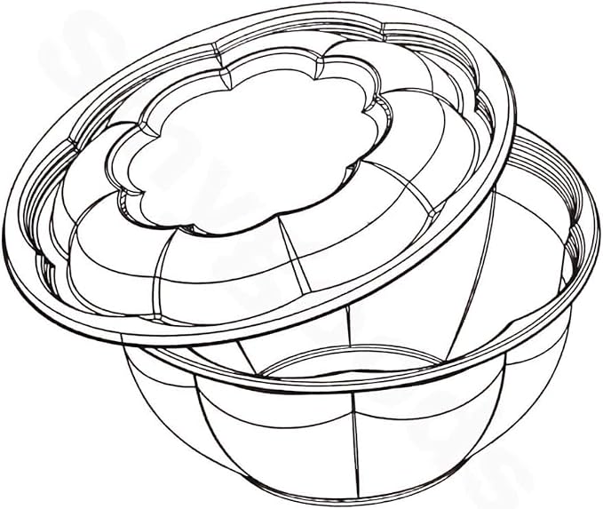 Disposable Plastic Salad Bowls - Image 6
