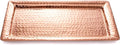 Monarch Abode Decorative Tray – 16-Inch Hand Hammered Copper Plated Metal by MonarchAbode
