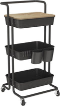 DTK 3 Tier Rolling Cart Uility Cart by DTK
