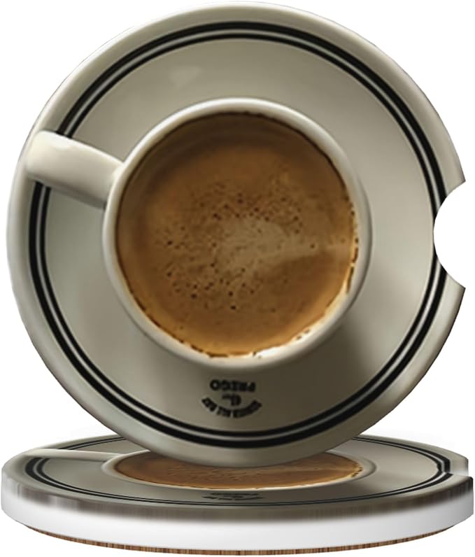 Car Coasters for Cup Holder 2 Pack by Unknown