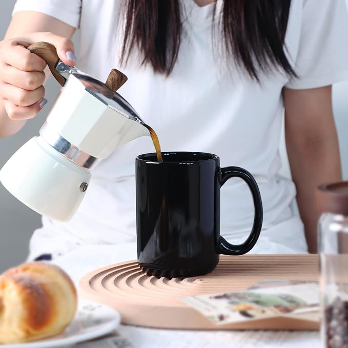 16 OZ Coffee Mugs, Classic Blank Ceramic Cup - Image 7