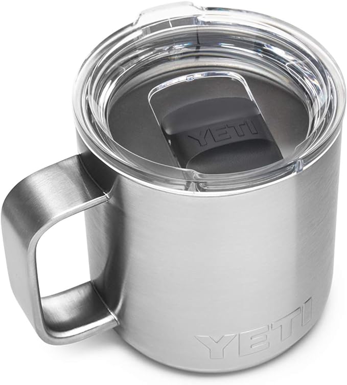 YETI Rambler 10 oz Stackable Mug, Vacuum Insulated, Stainless Steel by YETI