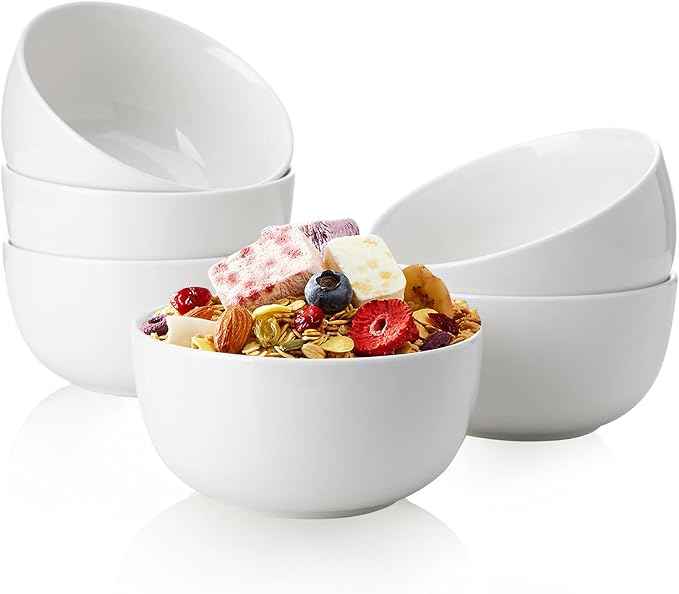 Sweese 10 Oz Porcelain Bowls Set of 6 by Sweese