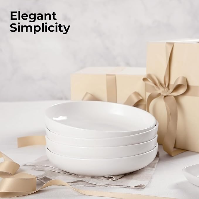 Y YHY 9.75" Large Pasta Bowls, 50 Ounces Big Salad Bowls, Ceramic Serving Bowl - Image 9
