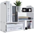 YGYQZ Adjustable Desktop Shelf Organizer, 3-Tier Expandable Desk Shelf by YGYQZ