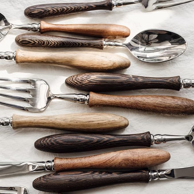20 Piece Silverware Set Service - Image 3