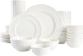 Gibson Home Zen Buffet Porcelain Ceramic Dinnerware Sets by GibsonHomewares