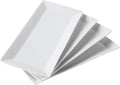 12" Serving Platters Set of 4, Ceramic Serving Tray, Stackable Large Party by FEENMAICeramicHome