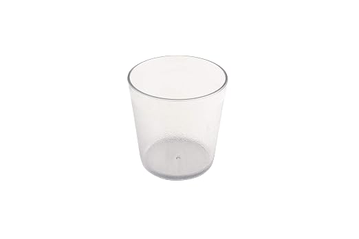 G.E.T. 6610-1-6-CL Heavy-Duty Plastic Restaurant Tumblers, 10 Ounce, - Image 2