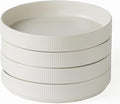 famiware Star 7.5" Pasta Bowls Set of 4, Plate Bowls, Matte White | Double by Famiware