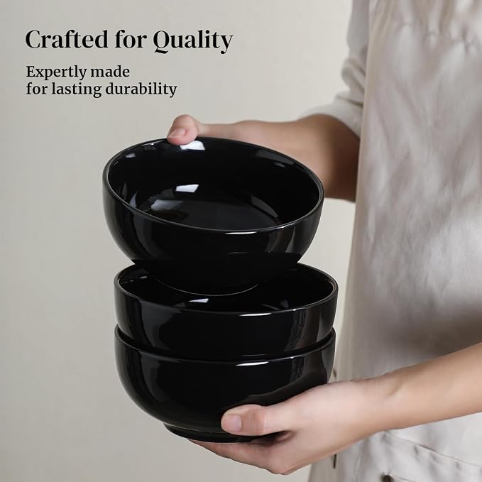 DOWAN 22 OZ Ceramic Soup Bowls & Cereal Bowls - Image 6