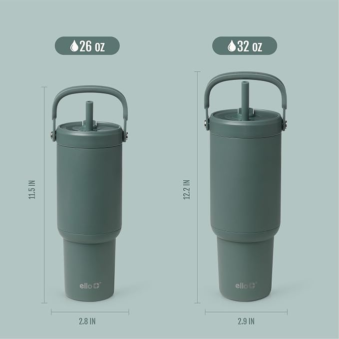 Ello Oasis Go+ 26oz Insulated Stainless Steel Tumbler - Image 7