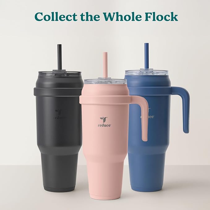 REDUCE Reusable 50 oz Cold1 Water Tumbler – Ergonomic Handle – Double-Wall - Image 7