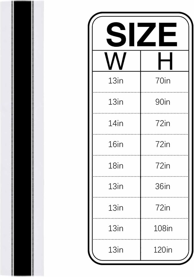 Black Table Runners, Farmhouse Stripes Table Runner Dresser Scarves, Non Slip - Image 6