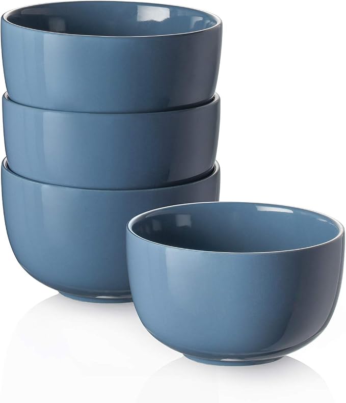 DOWAN 5.8" Deep Soup Bowls & Cereal Bowls by DOWAN