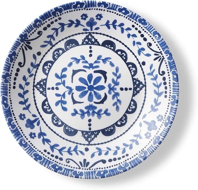 Corelle Vitrelle 6-Piece Appetizer Plates Set Triple Layer Glass and Chip - Image 2
