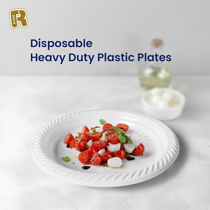 R-kay Plastic Plates Disposable - Image 3