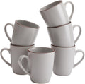 famiware Venus Coffee Mugs Set of 6, 13 oz Ceramic Stoneware Mug Cup Set | by Famiware