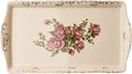 YOLIFE Ceramic Rose Serving Tray, Decorative Platter by YOLIFE
